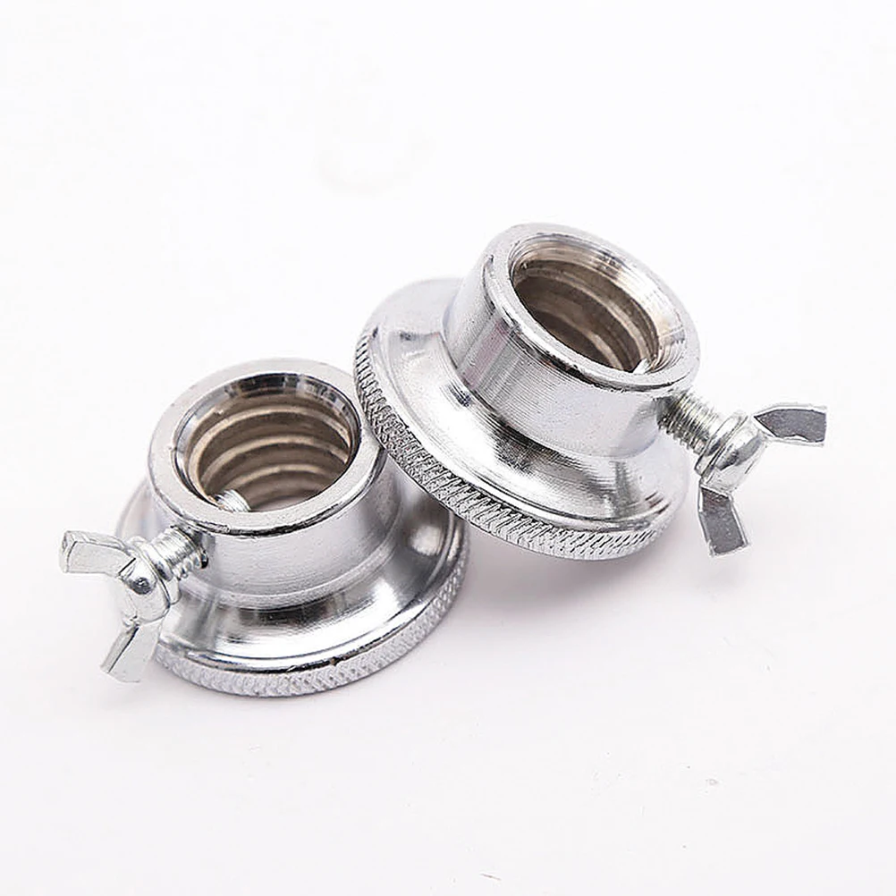 

2PCS Hex Nut Double Lock 2.5cm Replacement Casting Iron Hex Nut Screw Cap for Weight Lifting Dumbell Barbell