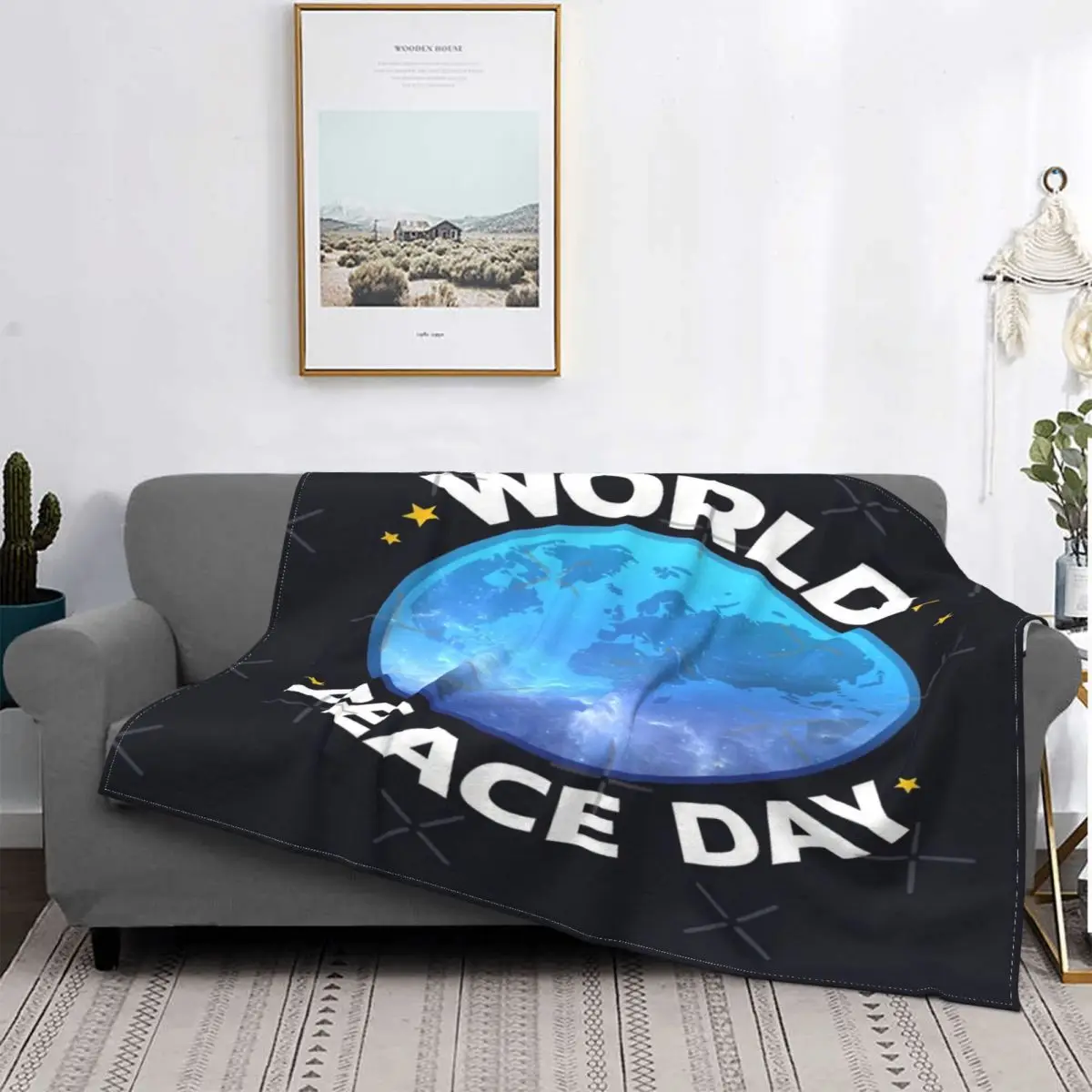 

Манта мира за день мира, кукла за день, alfombra для мягкого, двойного, квадратного