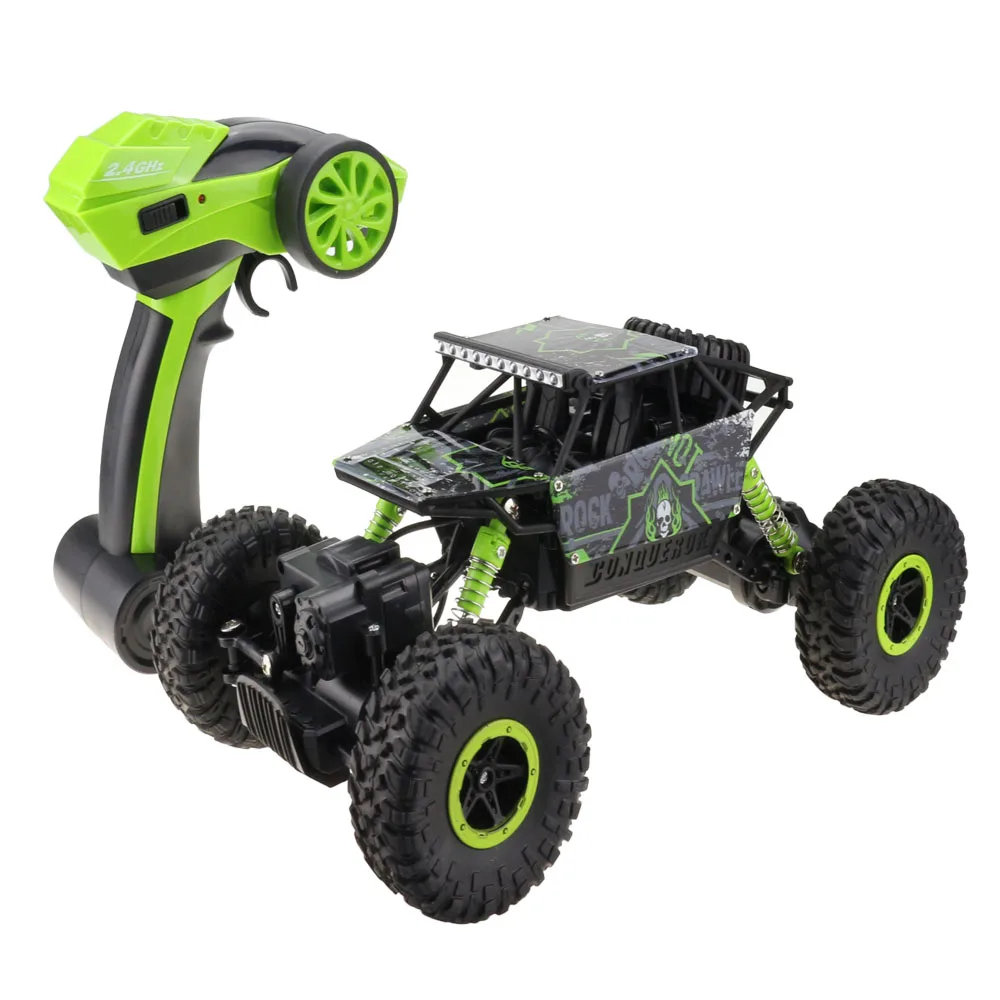 RC автомобиль 4WD 2 4 GHz альпинистские автомобили 4x4 двойные двигатели Bigfoot пульт