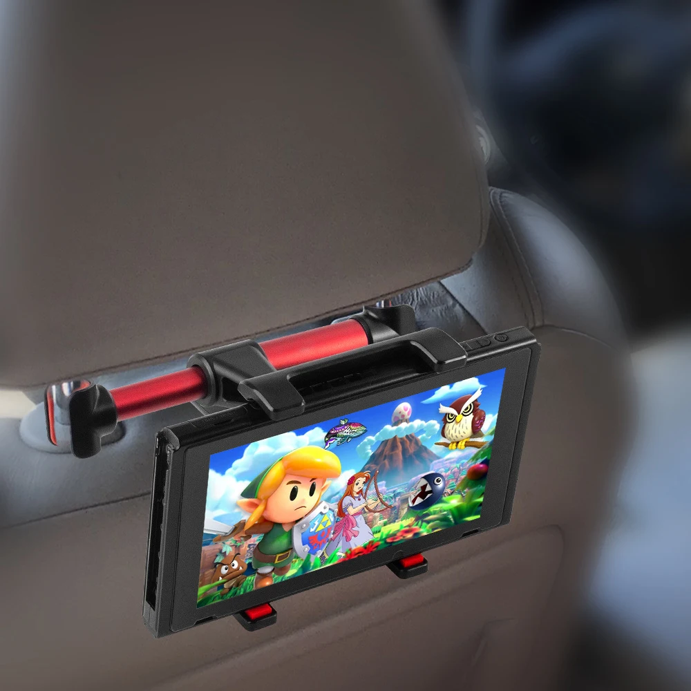 Регулируемый автомобильный держатель для подголовника Nintendo Switch nintendoswitch