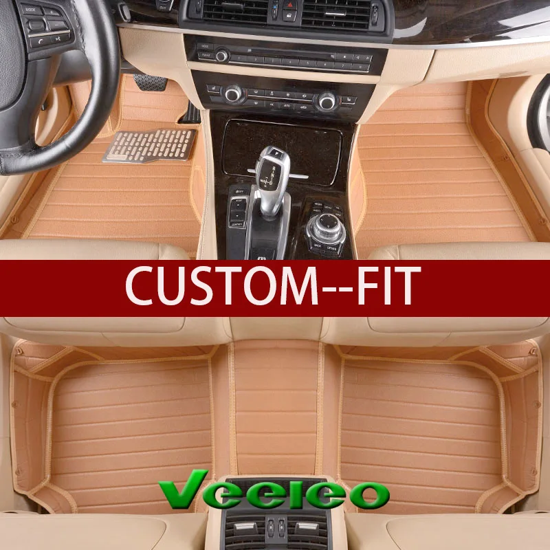 Veeleo 5 цветов автомобильные коврики для BMW X5 E70 мест 2006 2013 полный комплект