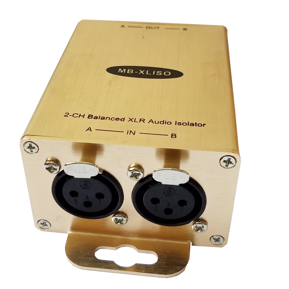 Звуковой фильтр Профессиональный шумоподавитель XLR сбалансированный