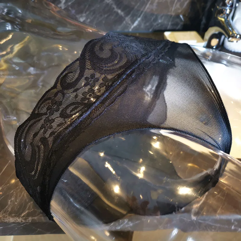 Сексуальные кружевные прозрачные стринги с заниженной талией тонкое Т-образное