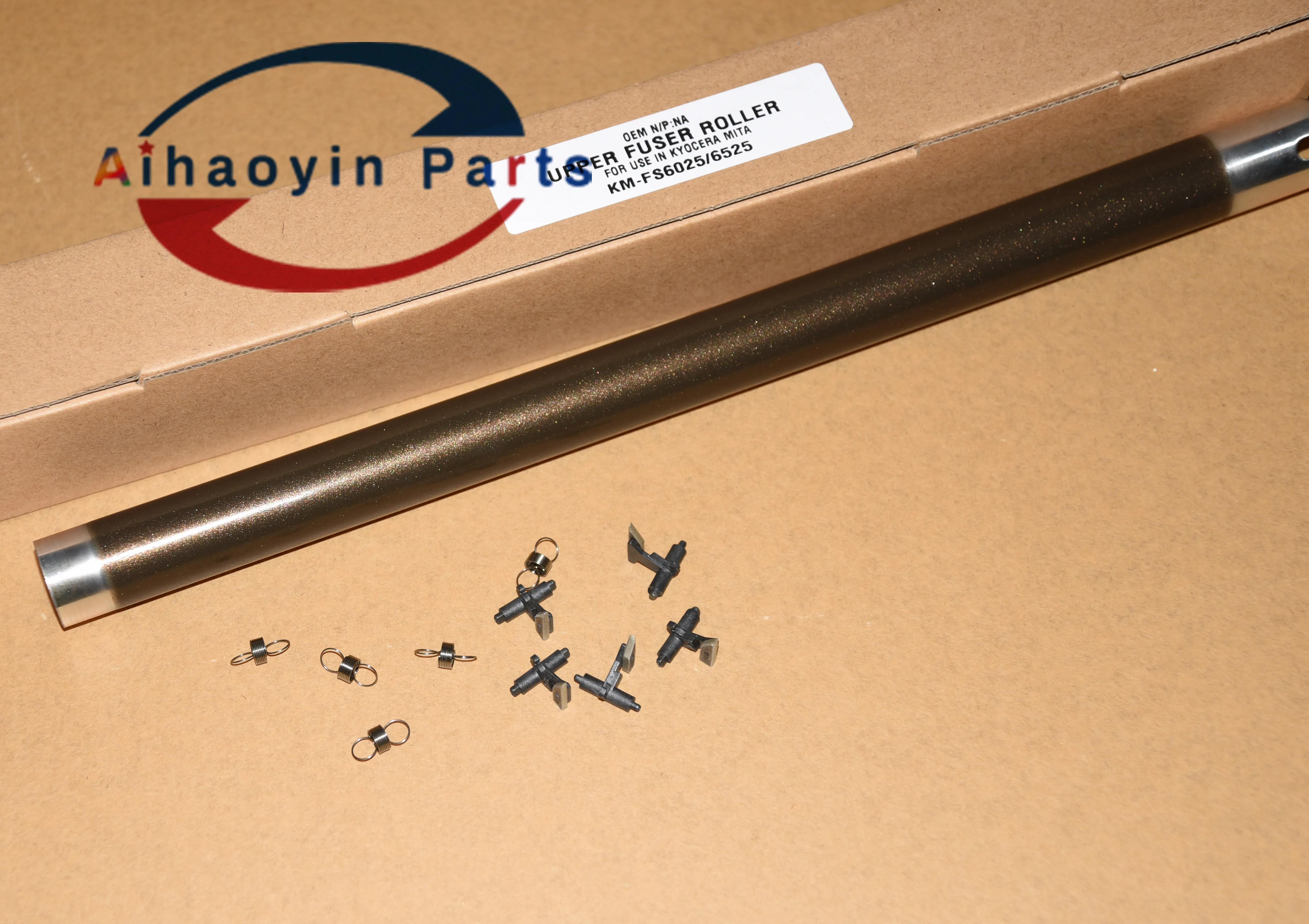 Верхний ролик + Новый фьюзер для Kyocera FS6025 FS6030 FS6525 FS6530 TASKalfa 255 305 302K393112 302K393111