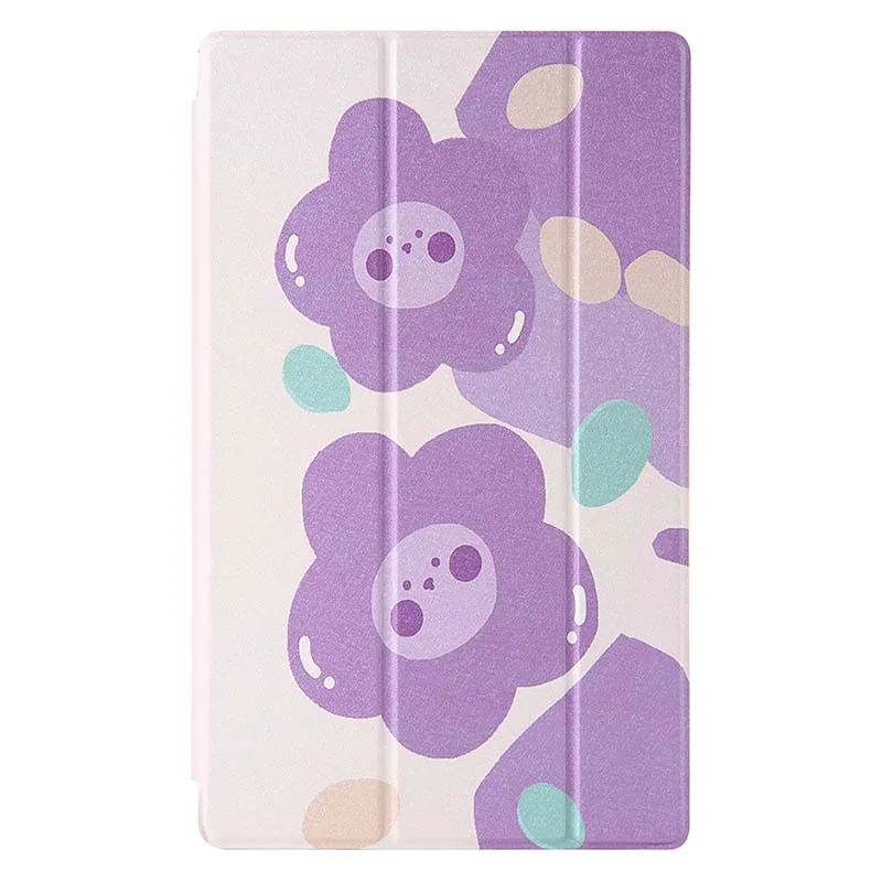 

Ультратонкий милый чехол с единорогом для Amazon Fire HD 10 2015 2017 Складная прозрачная задняя крышка