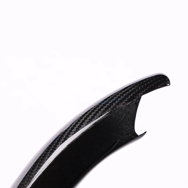 Защитный чехол на руль из настоящего углеродного волокна наклейки для Tesla Model 3 2021