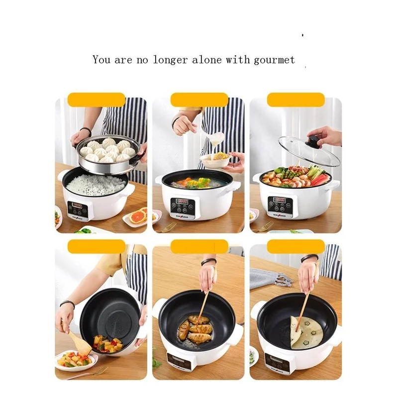 catering equipment elektrik aparato cocina elektrikli mutfak aletleri kitchen electrical appliance electric skillet free global shipping