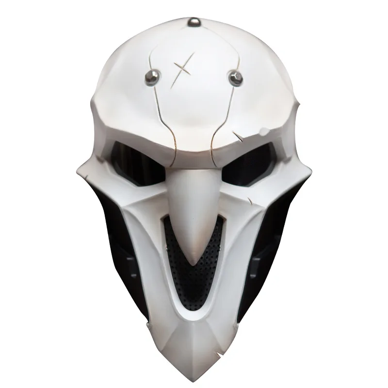 OW Reaper маска косплей для мужчин и женщин шлем frp Косплей Маска Аксессуары