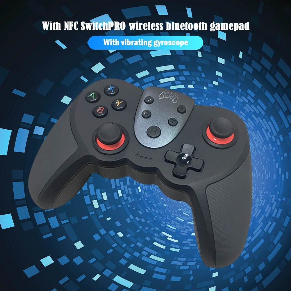 NFC Vibration Wireless Game Controller Rechargeable for Switch/Switch Lite Gyroscope Console Gamepad Joystick | Электроника