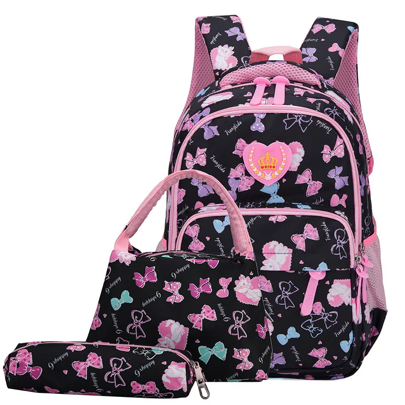 kids school bags set girls children orthopedic backpack primary school backpack princess schoobag kids satchel mochila infantil