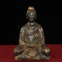 9 tibet buddhism old bronze lacquer consecrate cinnabar shakyamuni buddha great buddha tathagata enshrine the buddha