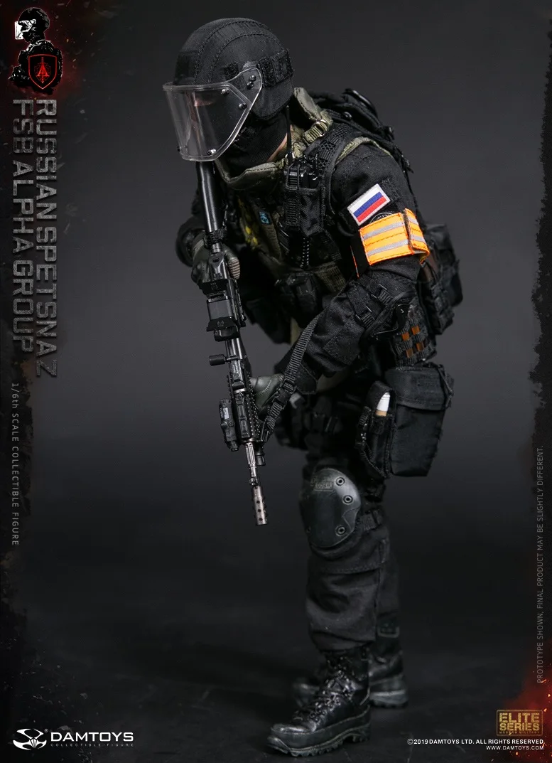 DAMTOYS 1/6 русский спецназ фsb АЛЬФА группа фигурка военный солдат мужские фигурки модели