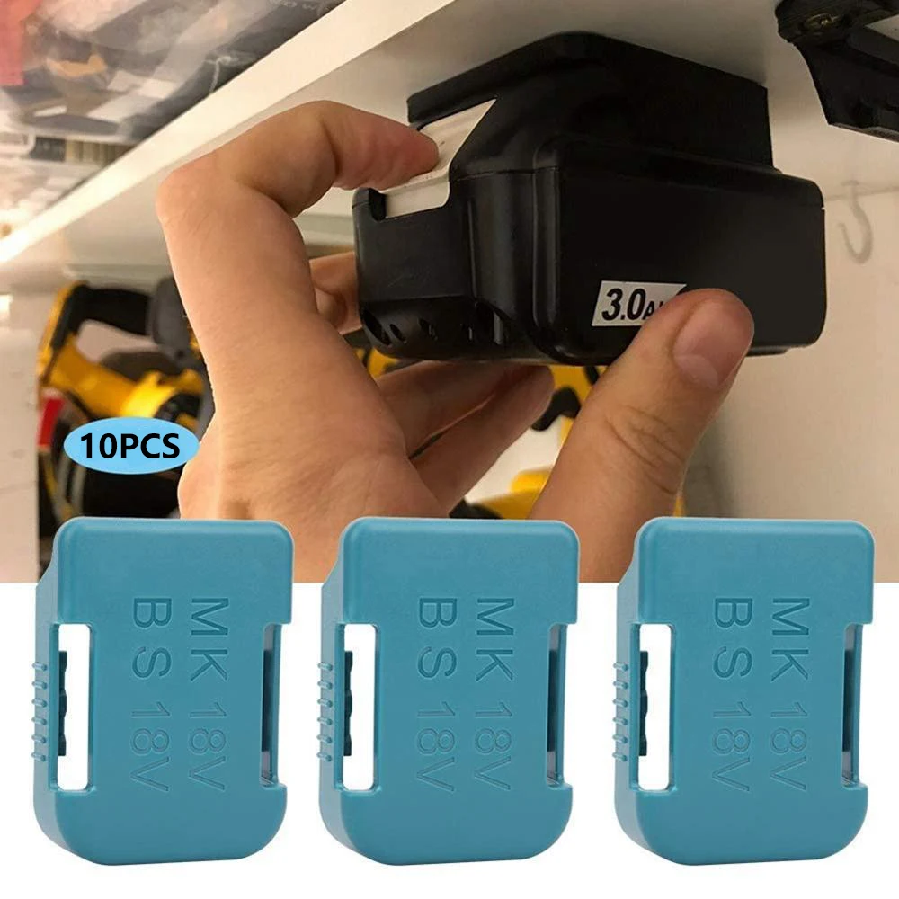 

2021 New Makita 18V Fixing Devices 5Pcs Battery Storage Rack Holder Case