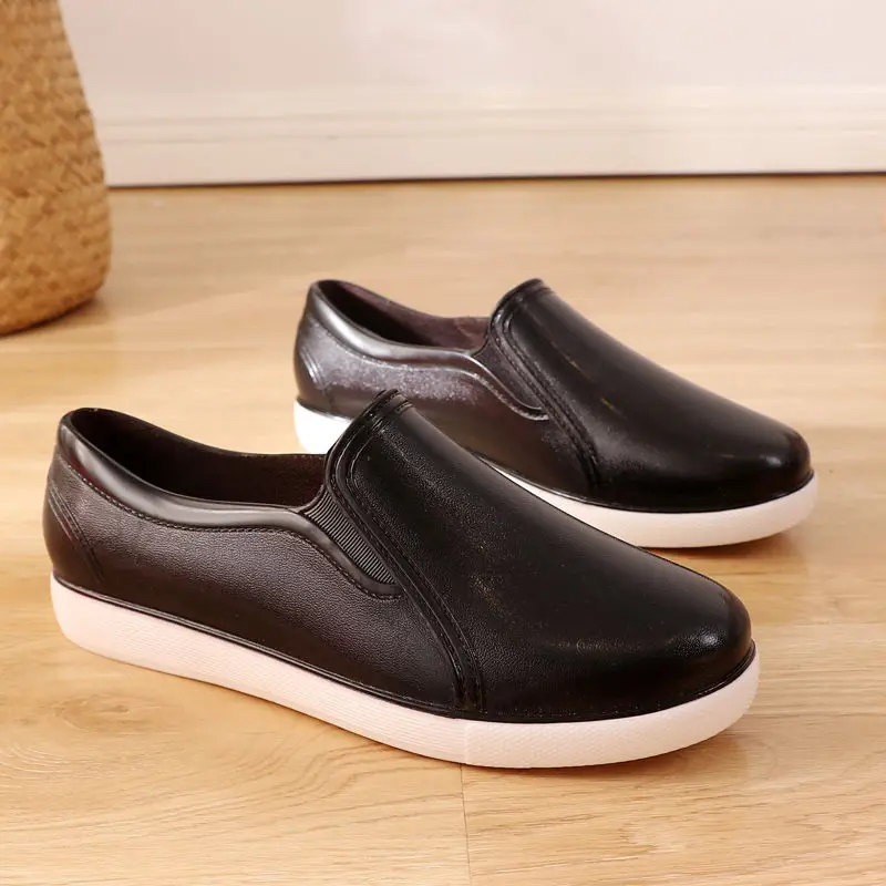 Zapatillas Mujer Women Slip On Casual Flats Shoes Ladies Sewing Solid Loafers Non Slip Flat Shoe Woman Female Fashion Moccasins