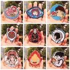 Японский аниме фильм Хэл мобильный замок, bonio и Zongjie, Белая лошадь, вышивка патчи утюг на одежду для DIY наклейки футболка