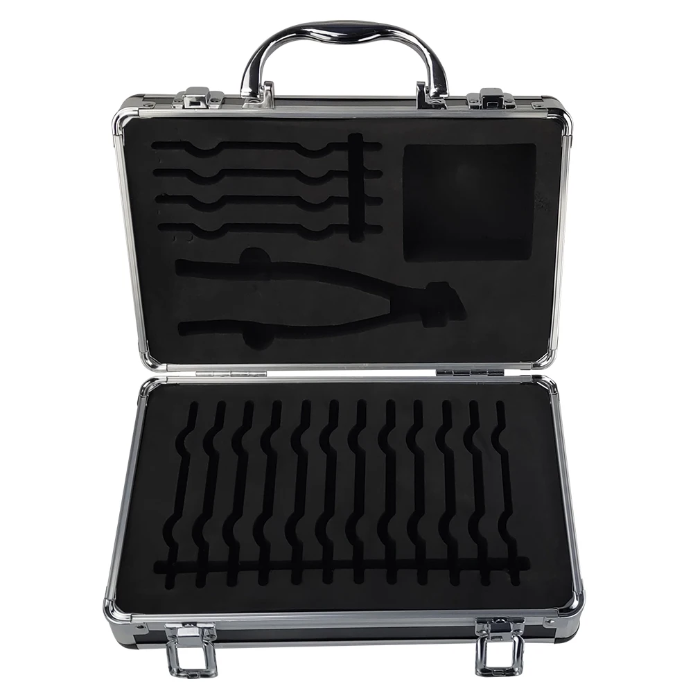 

Locksmith Tools Original Lishi 2 in 1 Tool Repair Tool Box Storage Case for 16pcs Lishi 2 in 1 and 1pc Lishi Key Cutter