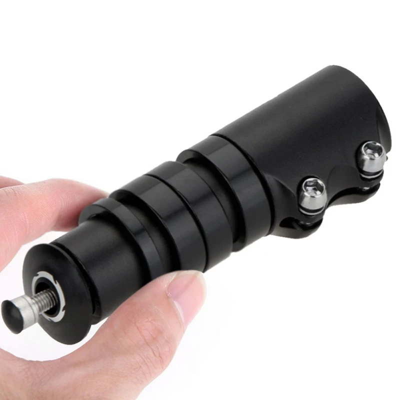 

MTB Bicycle Road Bike Fork Stem Riser Extender Adaptor Black Durable Y0K8