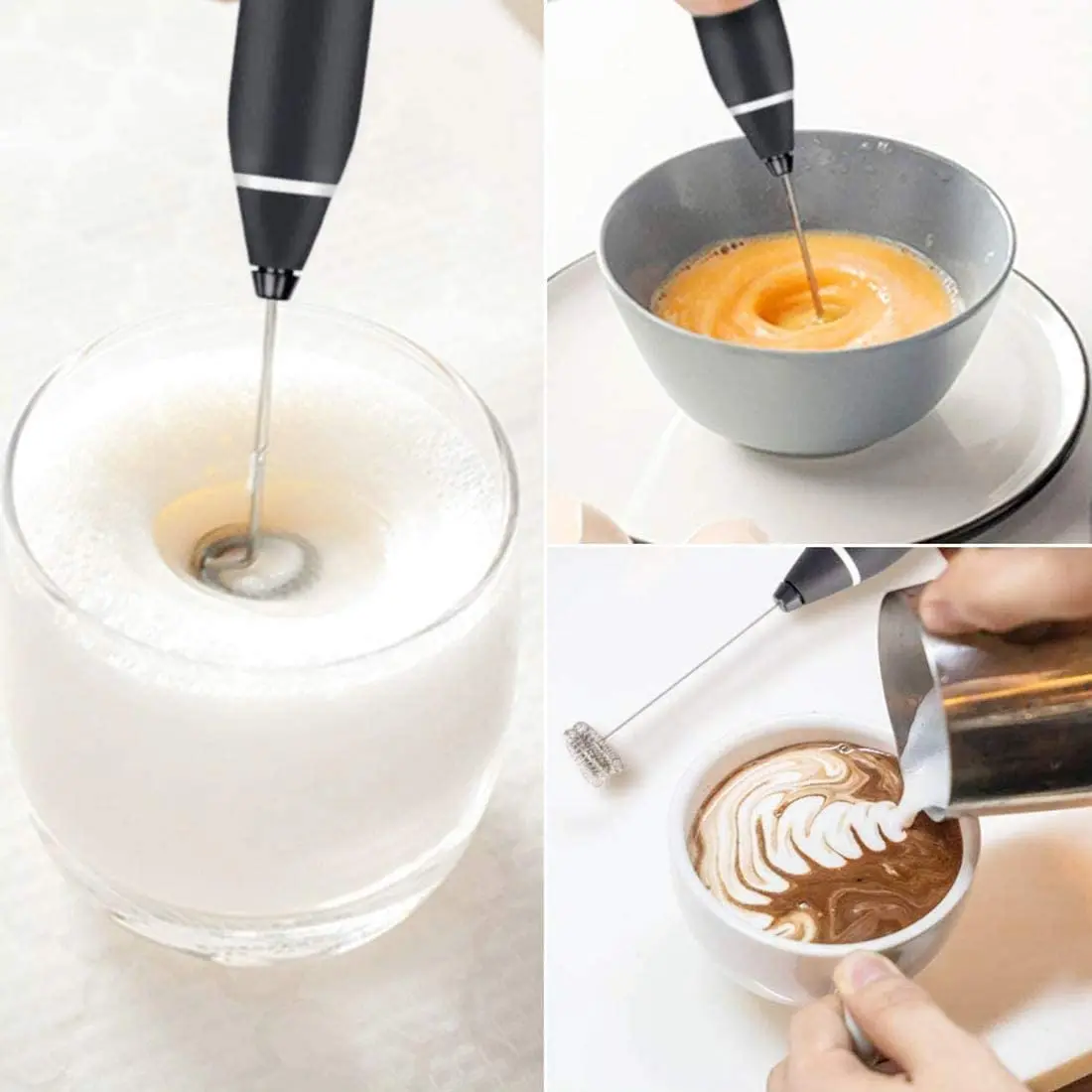 Электрический Ручной смеситель для приготовления кофе с ручкой | Дом и сад