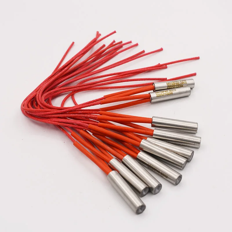 Нагреватель картриджа из нержавеющей стали 9x40 мм 9 диаметр трубки 24 В/36 В/110 В/220