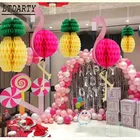 Тропические птицы, подвесные бумажные украшения, гавайская семья, свадебвечерние принадлежности, тропические вечерние ничные украшения для Гавайской вечеринки