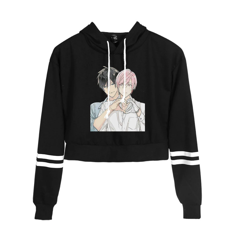 

WAWNI Ten Count High Waist Sweatshirt Fashion High Waist Sweatshirts Hip Hop Style Harajuku Sexy Hoody Hot Tops Cosplay 2021 New