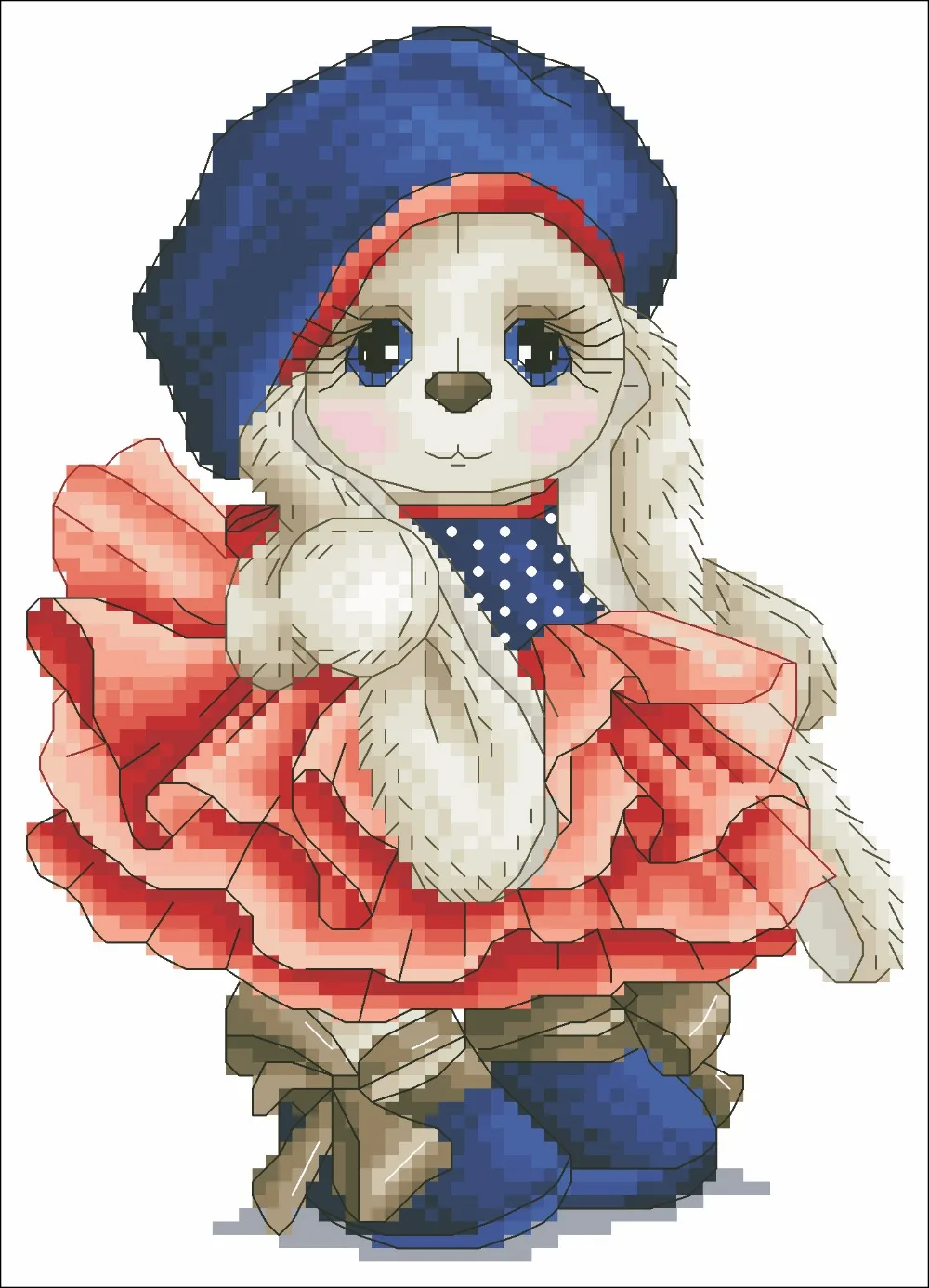 4 87 usd Самые продаваемые крест пакет стежка мультфильм животных 14ct ткань вышивка