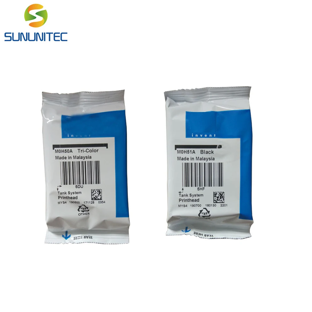3JB06AA GT51 GT52 Печатающая головка для hp 5810 GT5810 5820 GT5820 резервуар для чернил 310 315 410 415