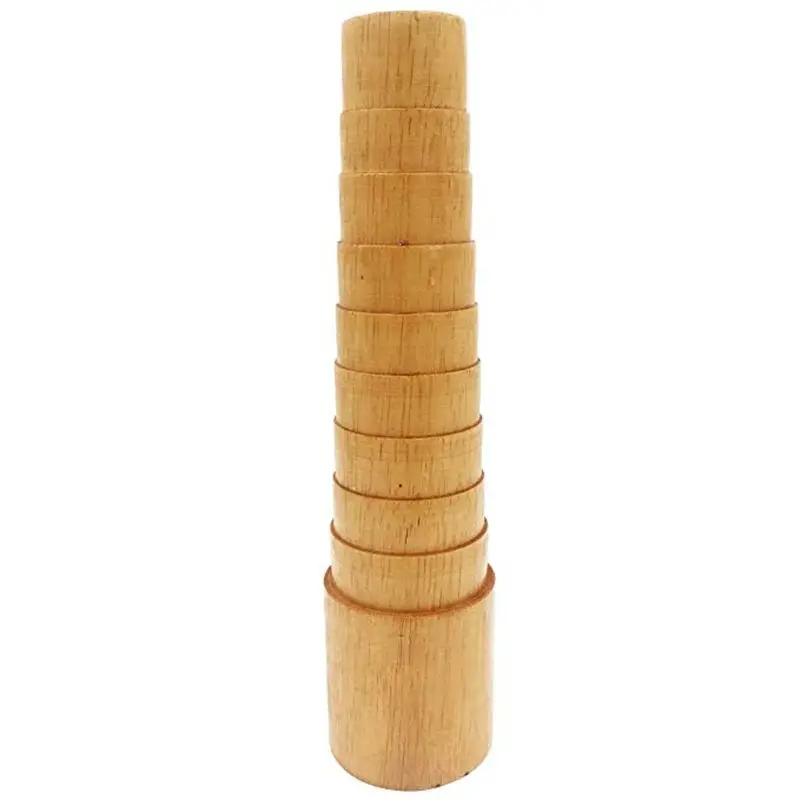 DIY Wooden Step Bracelet Mandrel Sizer Wire Wrapping Tool Jewelry Making Tools