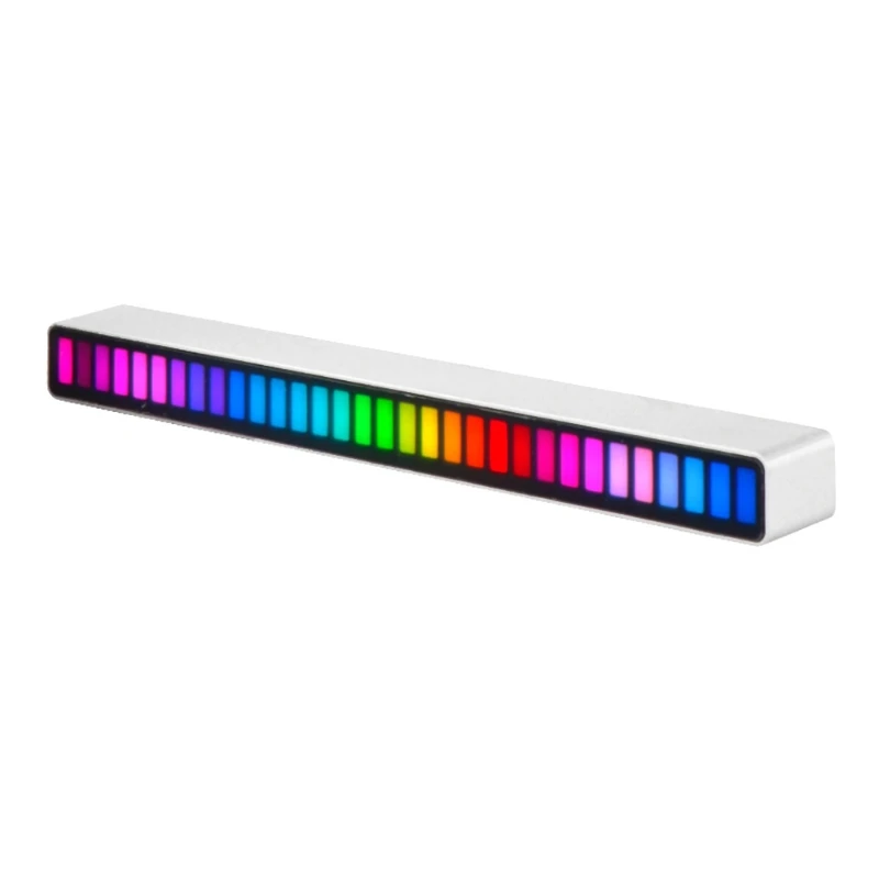 RGB-управление звуком звукосниматель Ритм Светильник s Голосовая активация для