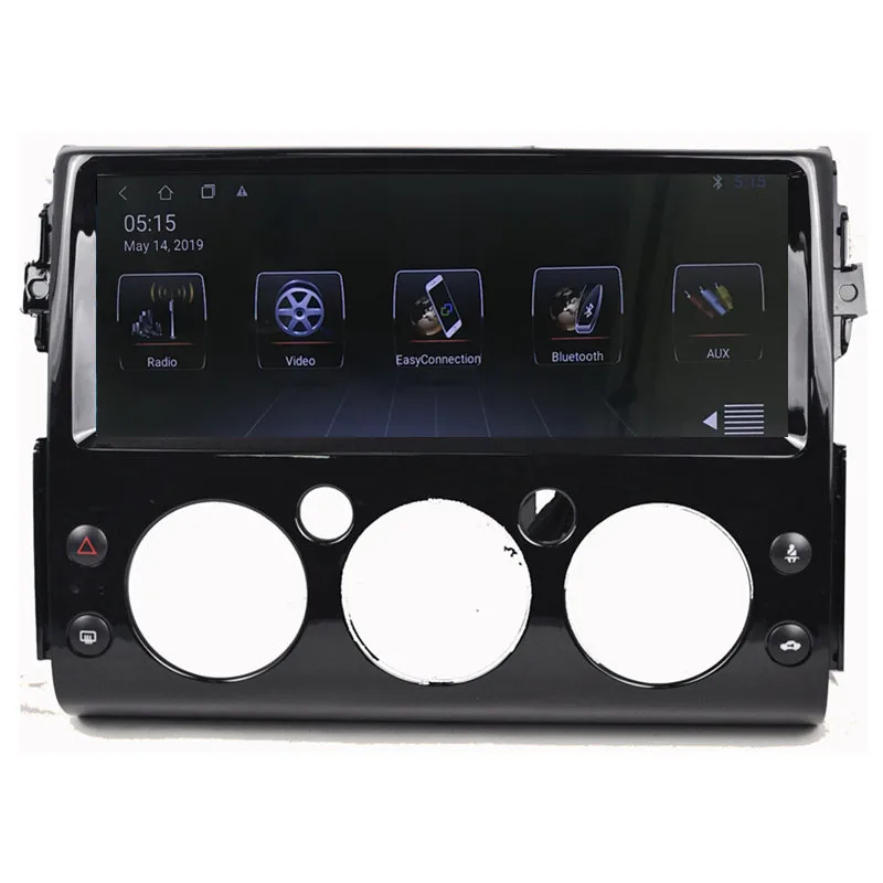 12," Android автомобильный мультимедийный Стерео gps навигатор DVD для Toyota FJ Cruiser 2007 2008 2009 2010 2011 2012 2013