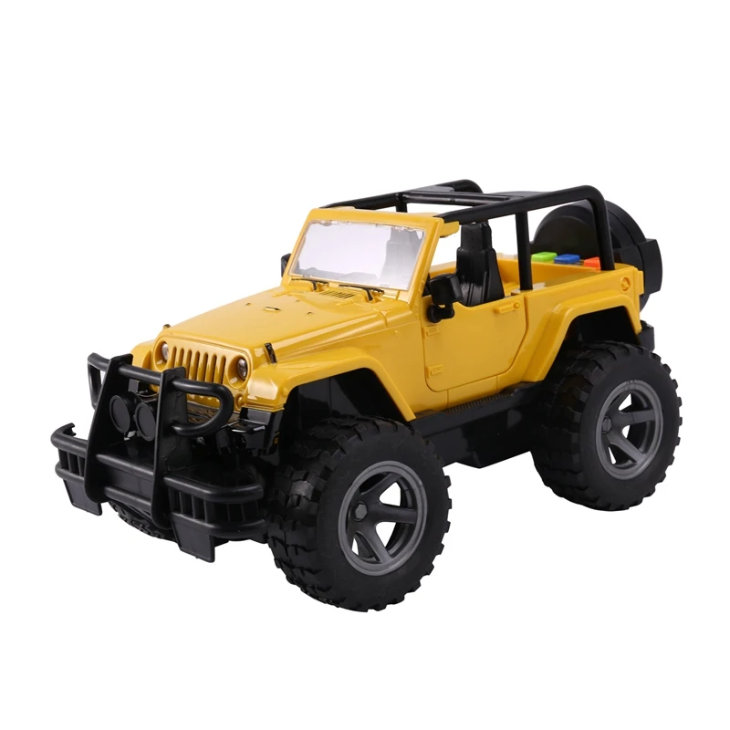 

Акустическая модель джипа, многофункциональная инерционная ручная головоломка, развивающая Игрушечная машина для детей