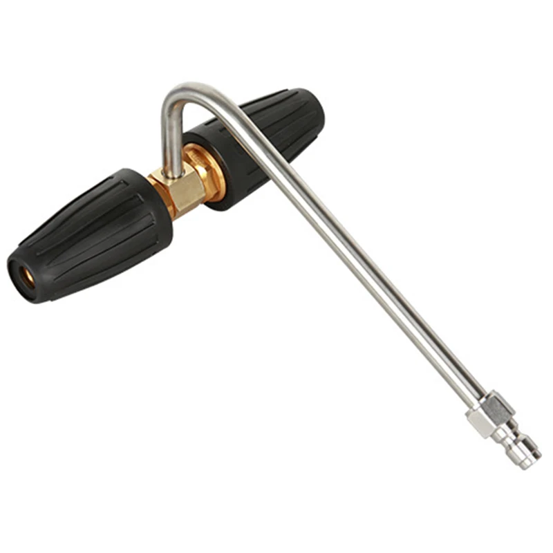 Горячая Йо-двойная головка турбо сопло алюминиевое лотоса роторное 1/4