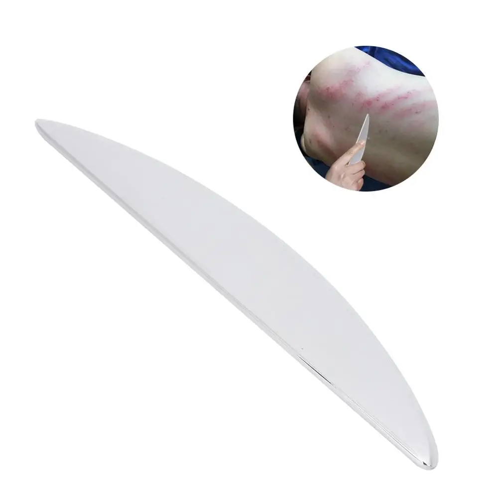 

Stainless Steel Scraping Board Guasha Massager Tool Facial Body Scrapper Plate for Release Pain Relief Physical Therapy Massager
