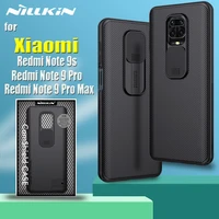 for xiaomi redmi note 9 pro max case nillkin slide camera protection lens protect privacy shockproof cover on redmi note 9s