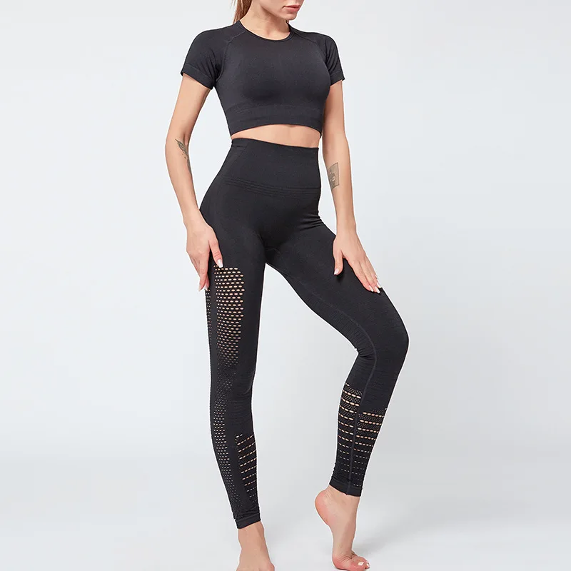 

6 Color Seamless Yoga Pants Breathable Quick Dry High Waist Tight Running Sport Tights Women Fitness Legging for Woman