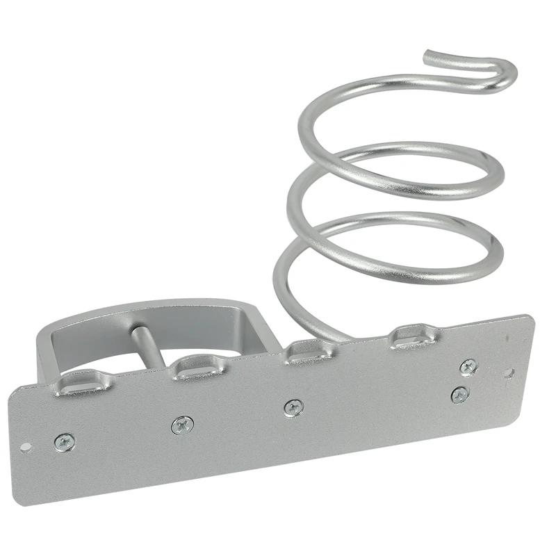 

Aluminum DIY Hair Dryer Rack Wall Mounted Hairdryer Straightener Holder Set Bathroom Shelf for Washroom Supplies