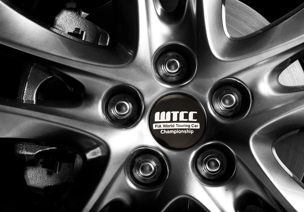 56 5 мм Автомобильная Ступица колеса наклейки для WTCC логотип эмблема в центре Hyundai