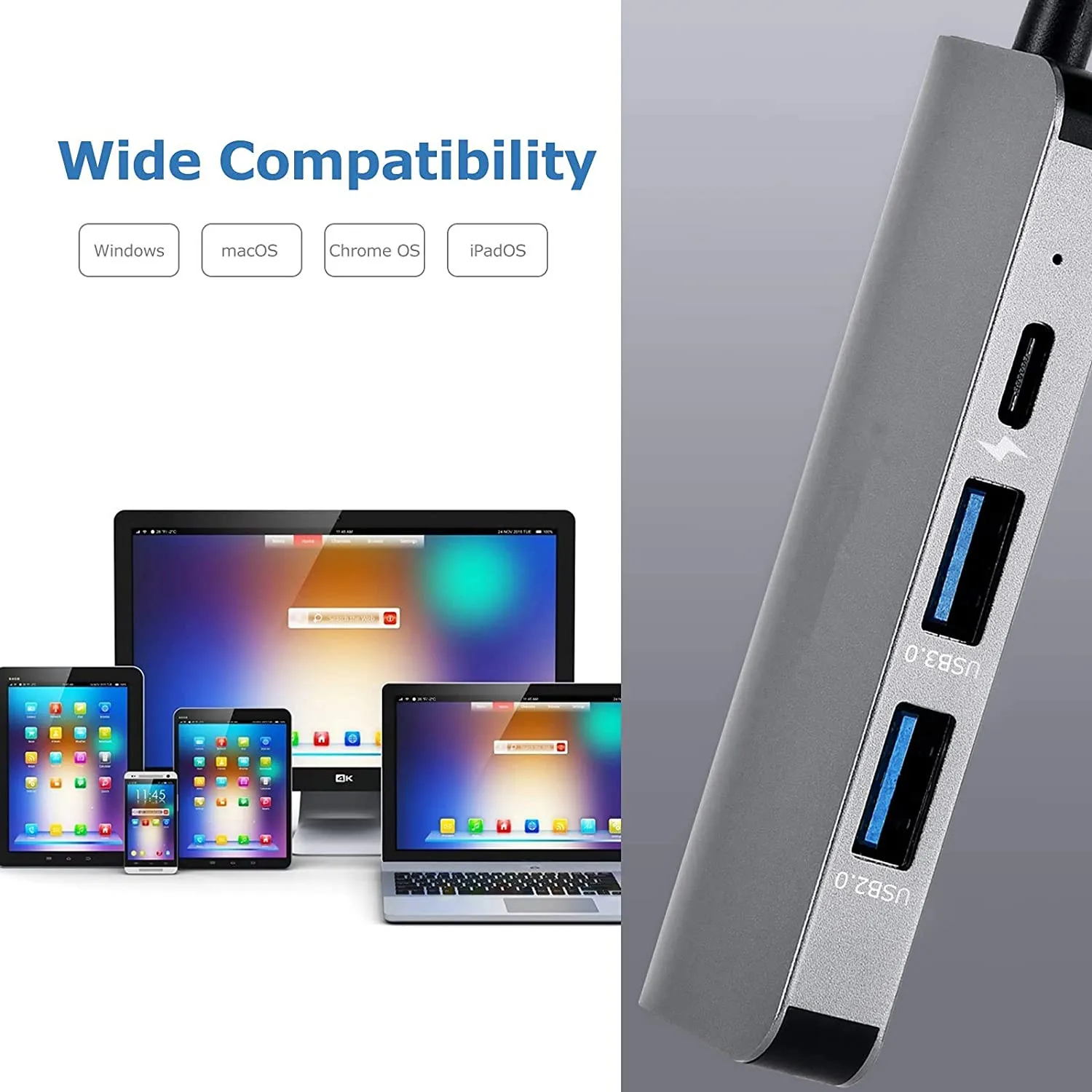USB-хаб с интерфейсом Thunderbolt 3 USB 0 87 Вт | Электроника