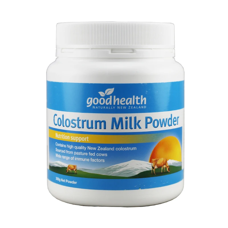 

Good Health Colostrum Milk Powder 350g Sourced Pasture-Fed Dairy Cows IgG Antibody for Adults Children Health Digestive Immunity
