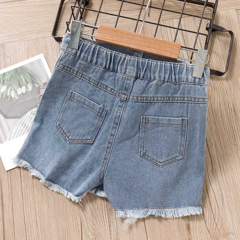 Bear Leader/юбки для девочек Новинка летняя юбка маленьких милая джинсовая на