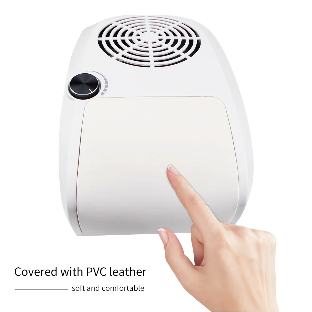 

60W Collector-858 Strong Vacuum Nail Suction Duct Collector Big Power Fan Vacuum Cleaner for Manicure Tools Nail Art Equipm