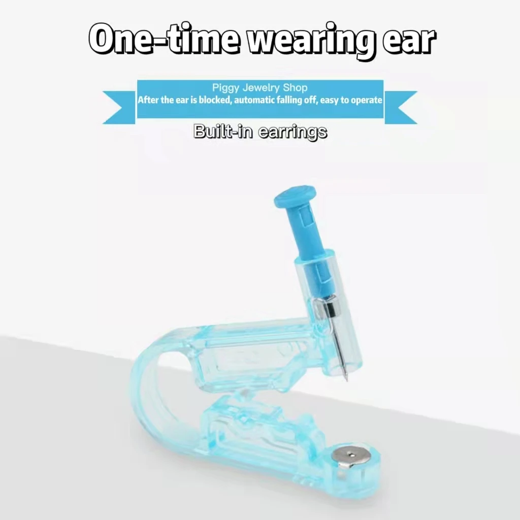 

Disposable Piercer Kit Disinfection Safety Earrings Nose Ring Body Jewelry Piercing Tools Men and Women Fashion Jewelry