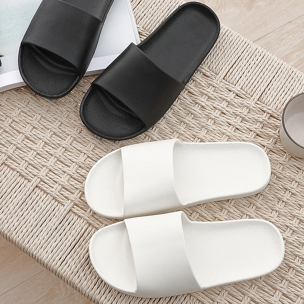 Мужские и женские домашние сандалии COWCOM летние шлепанцы для ванной большие