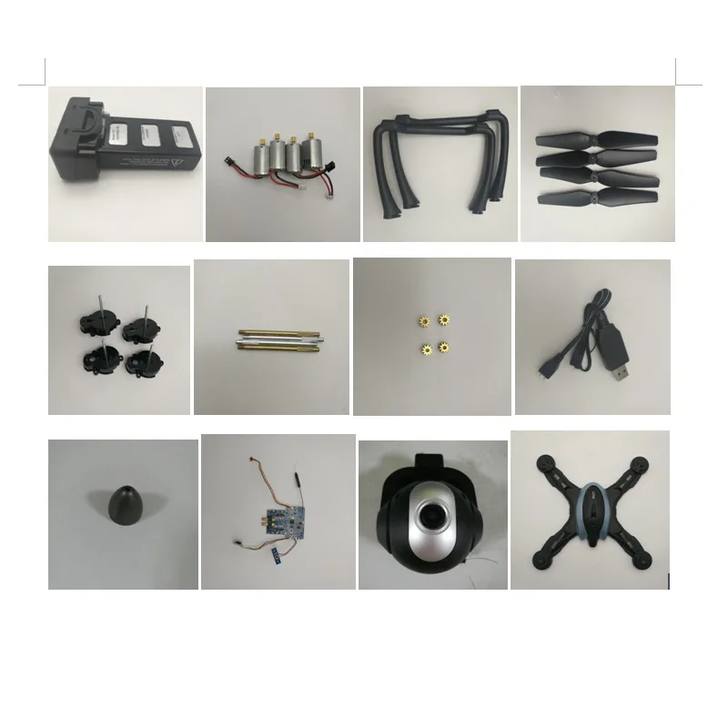 

LH X38GWF большой четырехосевой GPS Квадрокоптер, оригинальные аксессуары, аккумулятор, лезвия двигателя, шасси/подшипники