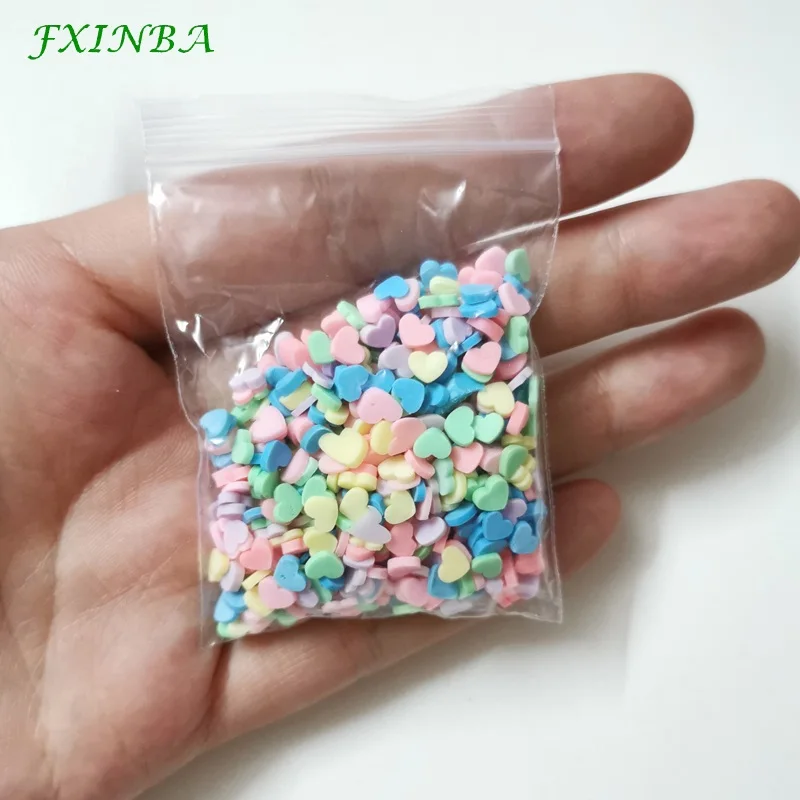 FXINBA 10 г Fimo амулеты дополнение разбрызгивает слизь наполнитель пушистая клейкая масса Игрушки слизь Поставки аксессуары глина DIY ломтики торта десерт