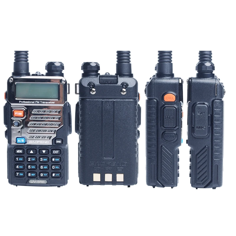 UV-5RE портативная рация Baofeng двухдиапазонный радиоприемопередатчик Cb Ham Uhf 400-520 МГц