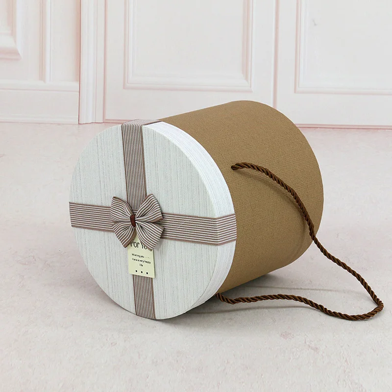 3 шт набор новый простой и свежий Подарочная коробка Круглый Свадебный подарок