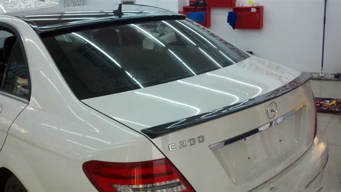 Спойлер на крышу для W204 2008-2014 Mercedes C-class C180 C200 спойлер из АБС-пластика цветной