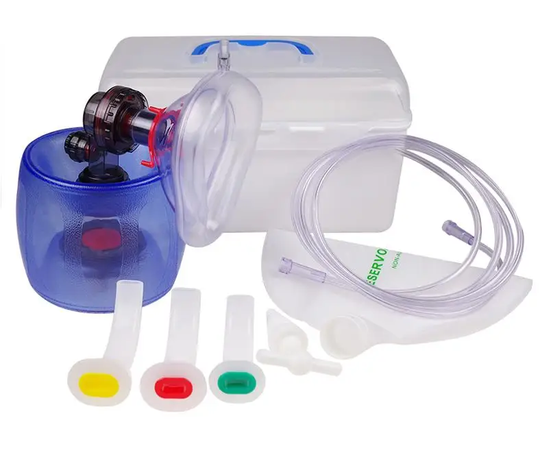 

PVC material Adult Respirator Accessories Complete Home Pulmonary Heart Disease Ventilator Set First Aid Silicone Airbag