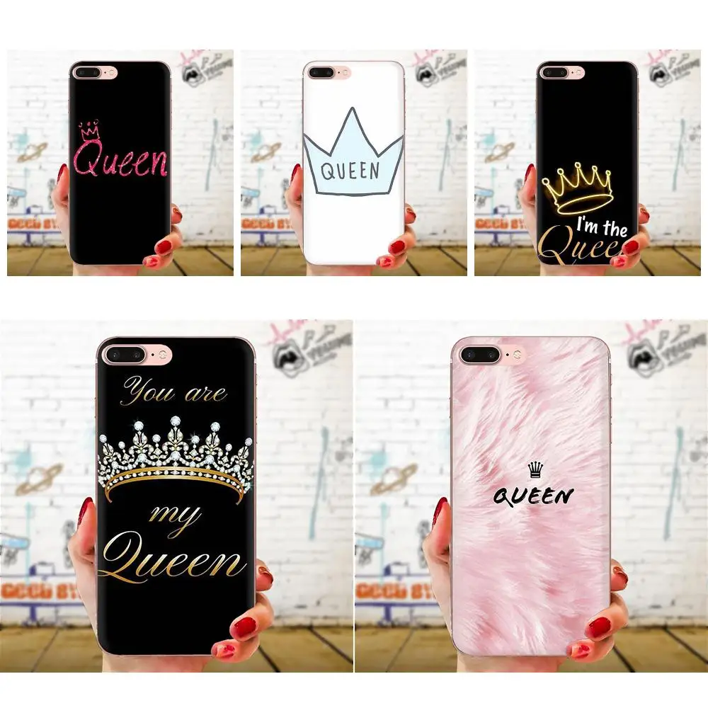 Королевы Y Рей с надписью Корона для Galaxy J1 J2 J3 J330 J4 J5 J6 J7 J730 J8 2015 2016 2017 2018 mini Pro